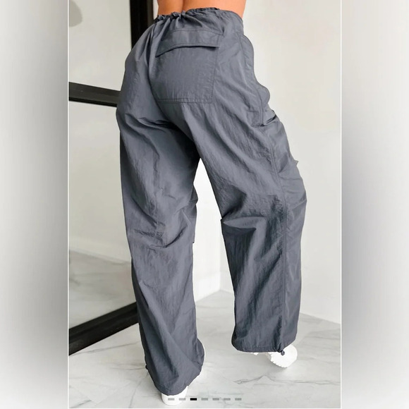 Rae mode grey parachute sweat pants - Picture 7 of 8